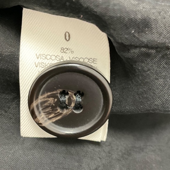 FORTE FORTE BLACK / RED MULTI AUTUNNO FLORAL VELVET BLAZER - Picture 5 of 6